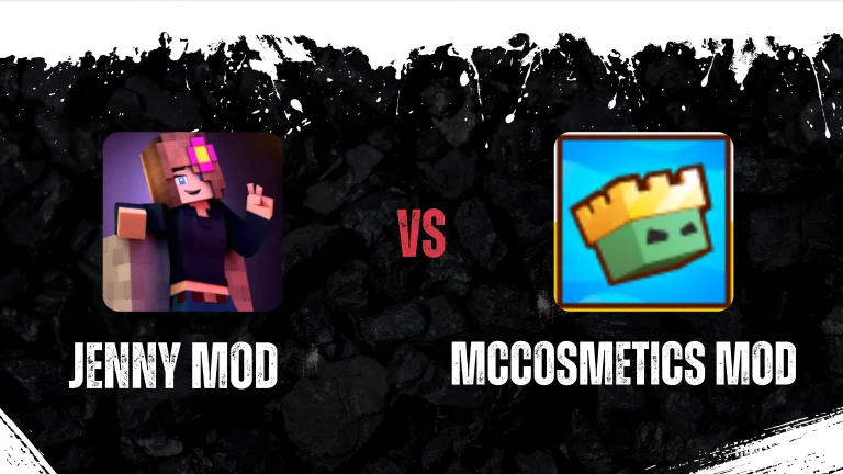 Jenny MOD vs MCCosmetics Mod